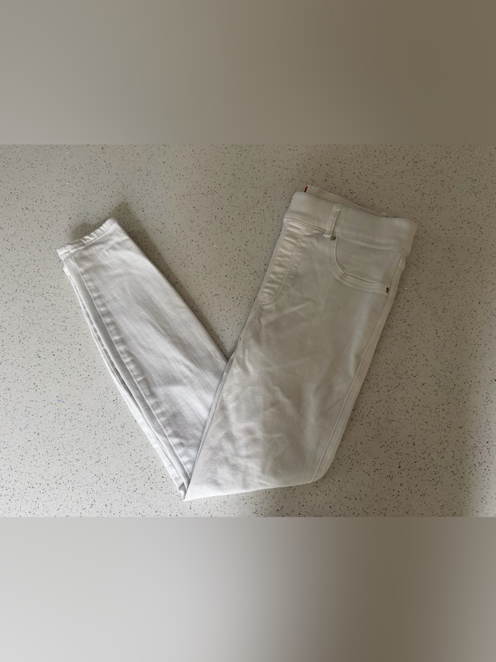 SPANX women’s skinny white jeggings